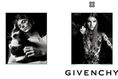 В рекламе Givenchy снялись обычные котики